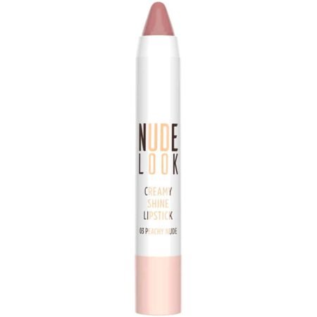 GOLDEN ROSE NUDE LOOK CREAMY SHINE LIPS - GR 03 PEACHY NUDE