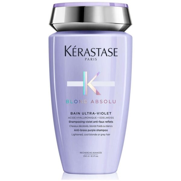 Kerastase Shampooing Violet Anti-Faux Reflets Bain Ultra-Violet Blond Absolu 250 ml