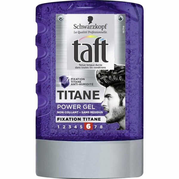 Gel Cheveux 300ml Titane 6/8 Ultimate Hold