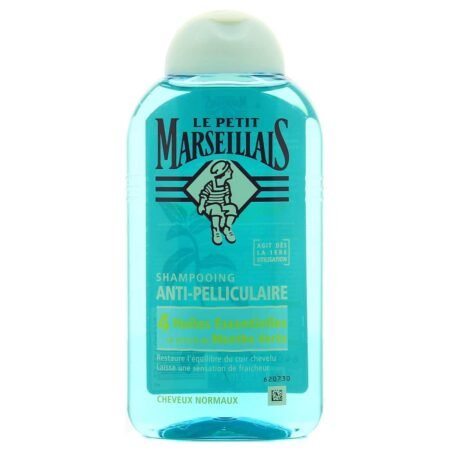 Shampooing anti-pelliculaire 4 huiles essentielles et menthe verte cheveux normaux