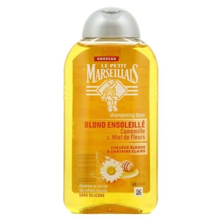 Shampooing blond ensoleill? ? la camomille et au miel de fleurs