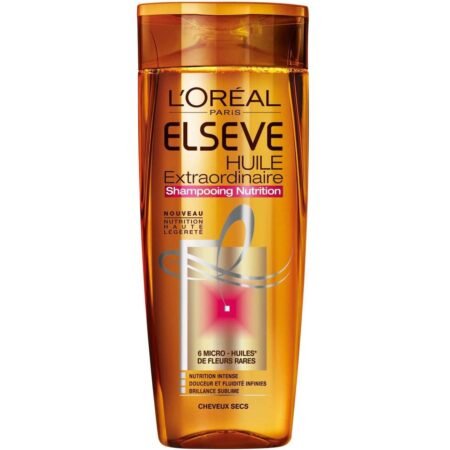 Elseve Shampoing 250ml Huile Extraordinaire Nutrition