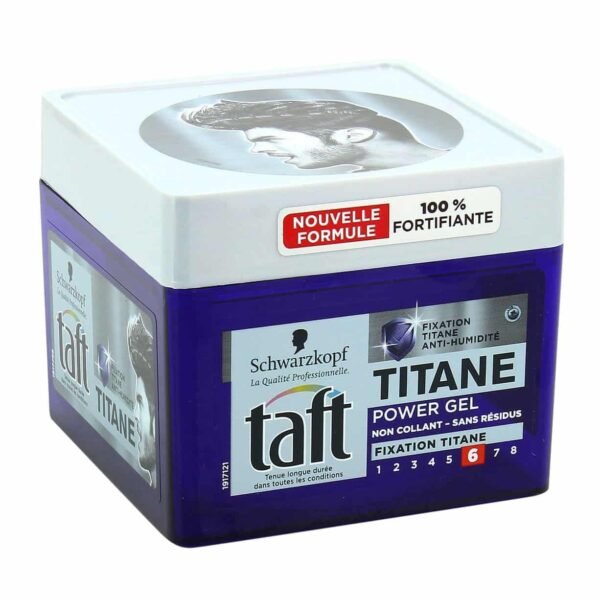 Gel Cheveux 250ml Titane 6/8 Ultimate Hold