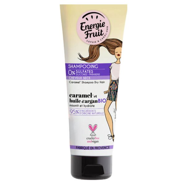 SHAMPOOING SANS SULFATES CARAMEL & HUILE D?ARGAN BIO