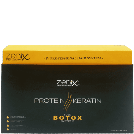Coffret Protein keratin Hair Botox Systems 4x125ml