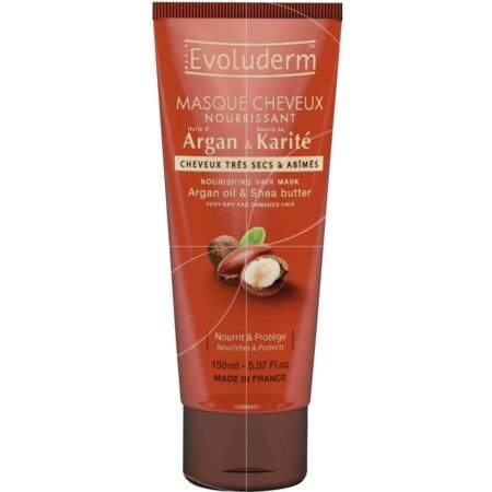 Evoluderm Masque Cheveux Nourrissant Huile d'Argan & Beurre de Karit? 150ml