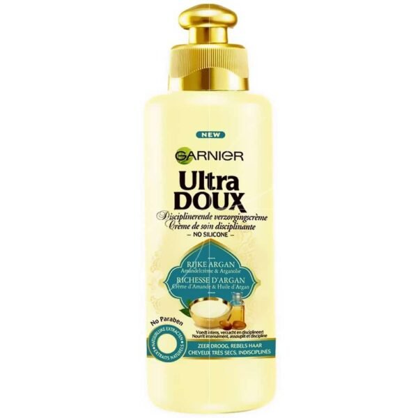 Garnier Ultra Doux Cr?me de Soin disciplinante pour les cheveux Argan 200m