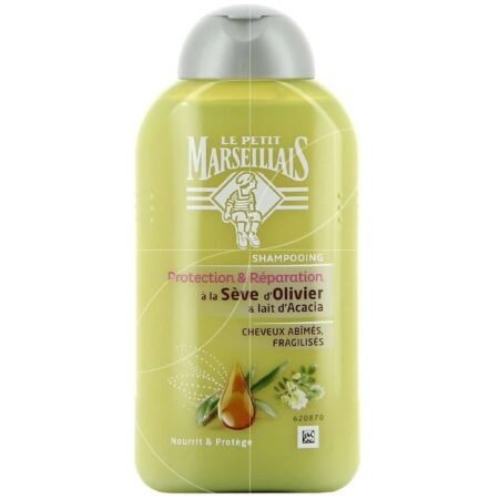 Le Petit Marseillais Shampooing Protection et r?paration ? la s?ve d'Olivier et lait...
