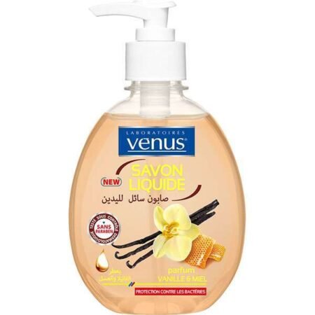 Savon liquide 390ml vanille et miel