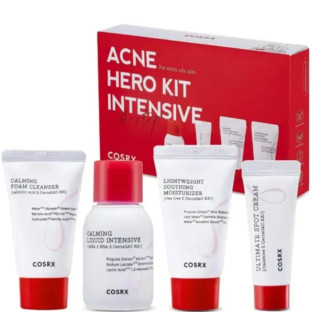 COSRX ACNÉ HERO KIT INTENSIVE 4 STEP